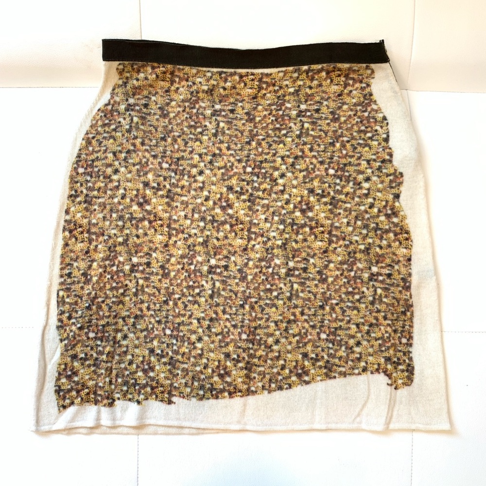 DOLCE&GABBANA High Waisted Wool Skirt Sz M - Picture 1 of 5